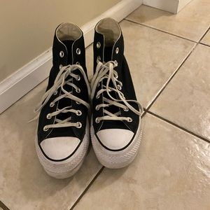 Converse platform high tops
